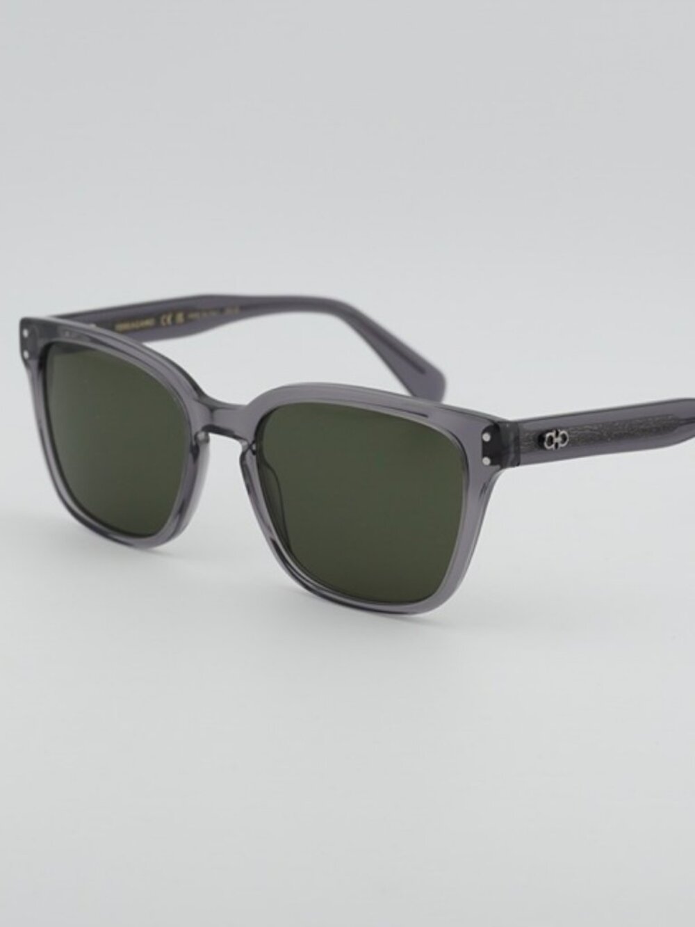 Salvatore Ferragamo SF1040SCP 020 Sunglasses Grey Square Frame, Grey Lenses